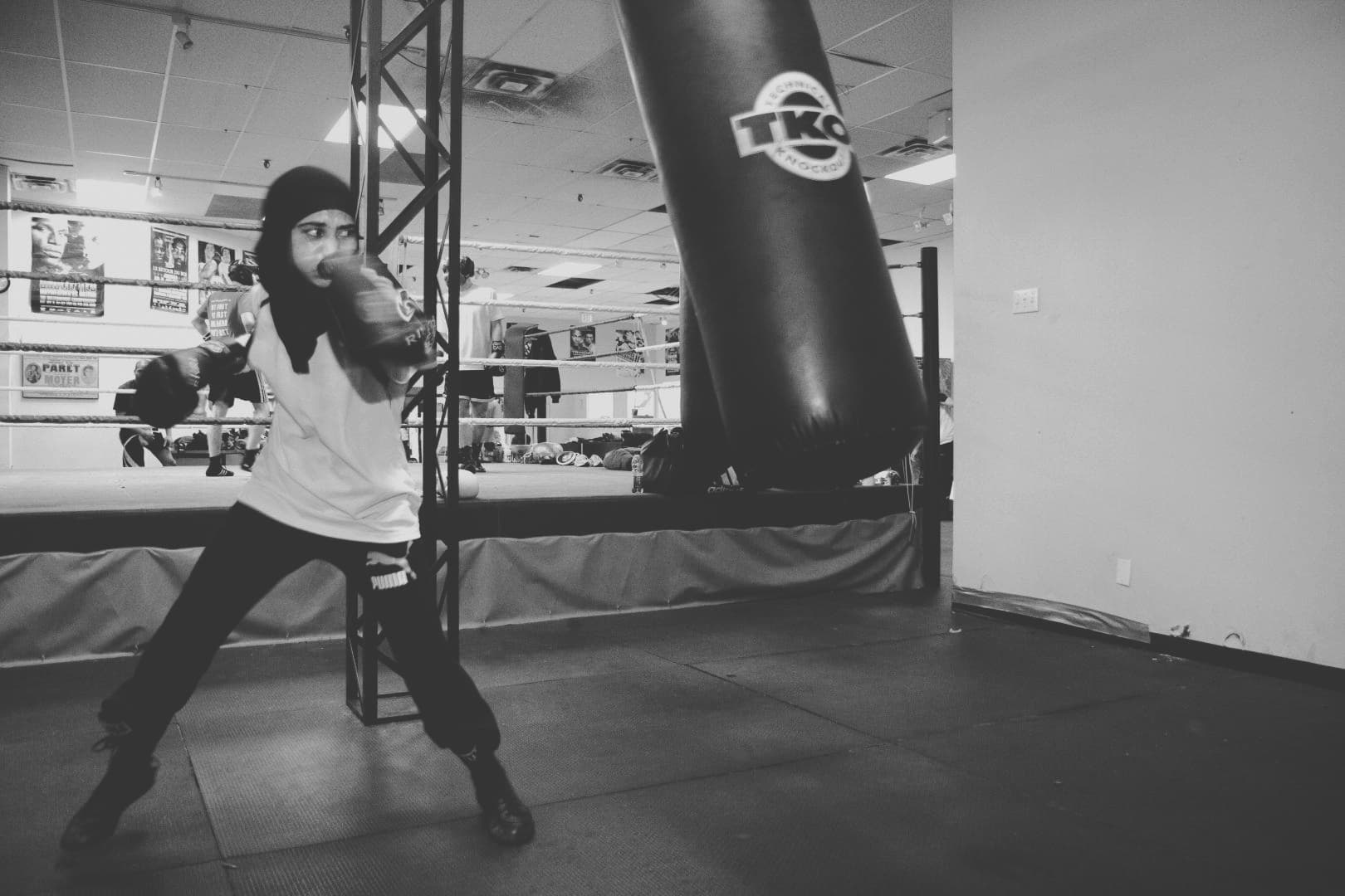 Entraînement de boxe au sac, cours Ladies Only